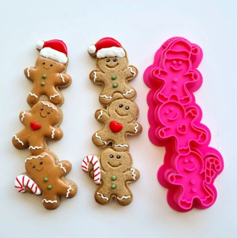 Cortador e Marcador Gingerbread DIANANICY