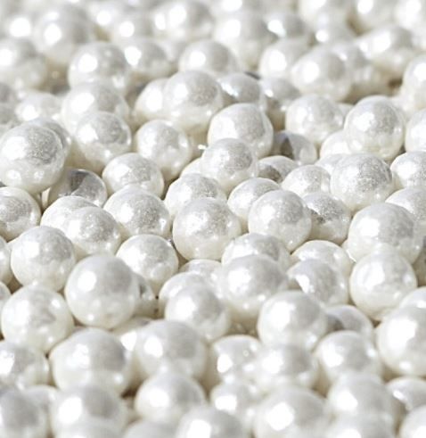Confeito Pérolas Branco M 50g JADY
