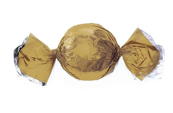 Folha Alum Trufa 14,5x15,5 Ouro - 100 uni...