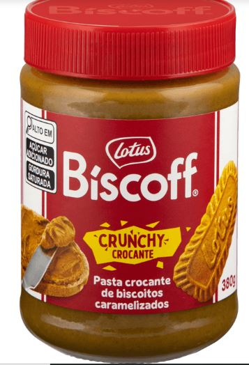 Pasta de Biscoito Belga Biscoff Crunchy 3...