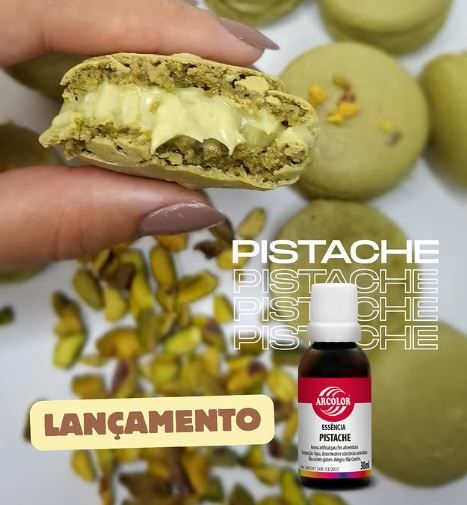 Essência Aroma Artificial pistache 30ml A...