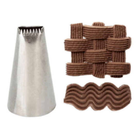 Bico De Confeitar Serra 47 SILVER