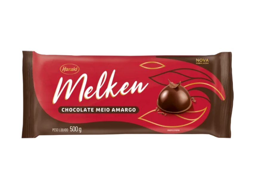 Chocolate Nobre Amargo Barra 500g HARALD ...