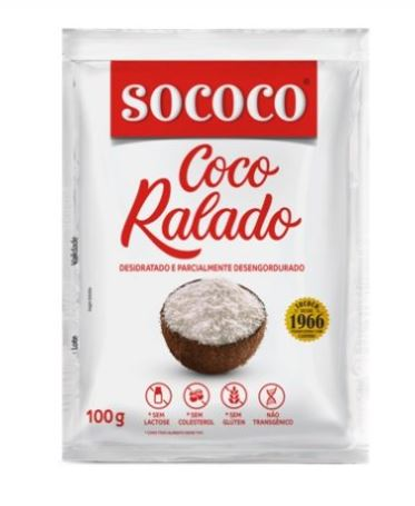 Coco Ralado 100g SOCOCO