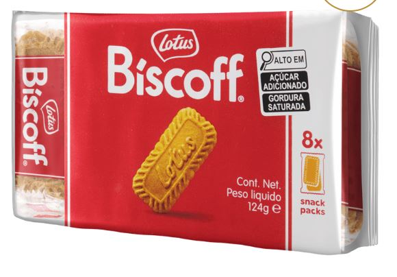 Biscoito Belga Biscoff Pocket 8x2 124g LOTUS