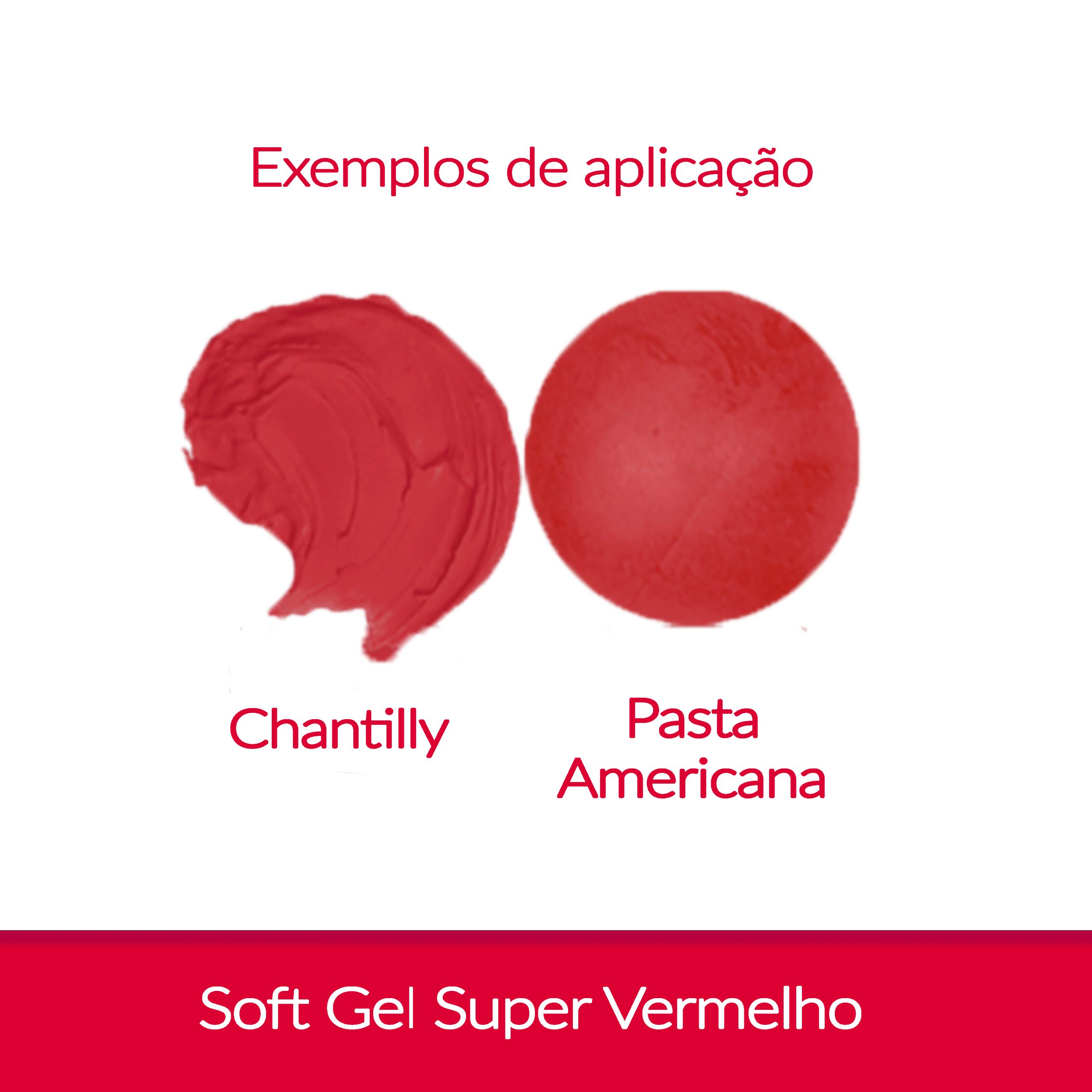 Corante Super Vermelho 60g gel - FAB SoftGel