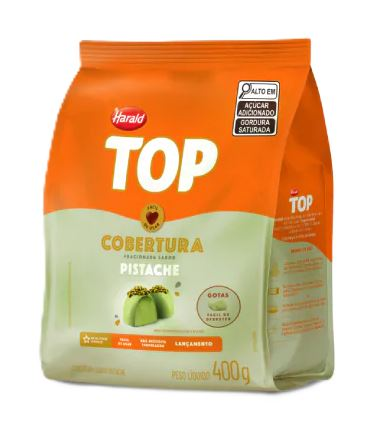 Cobertura sabor Pistache Gotas - 400g HAR...