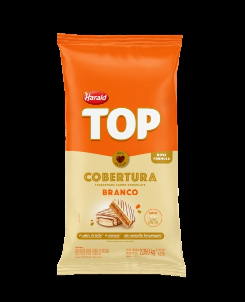 Cobertura Chocolate Branco Gotas- 2,05kg ...