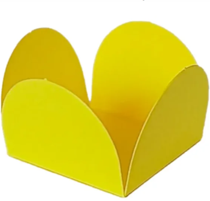 Forma 4 Pétalas Amarelo n°6 - 50 unidades...
