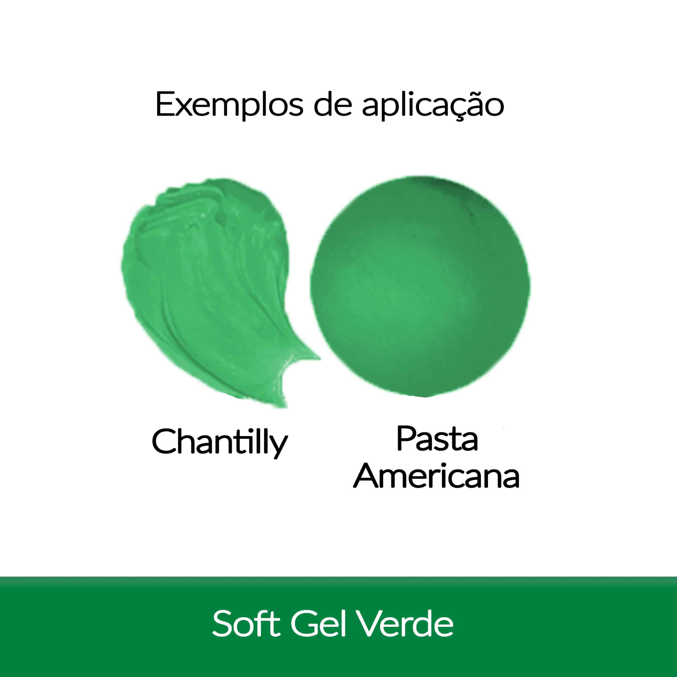 Corante Verde 25g gel - FAB SoftGel