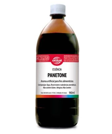 Essência Aroma Artificial panetone 960ml ...