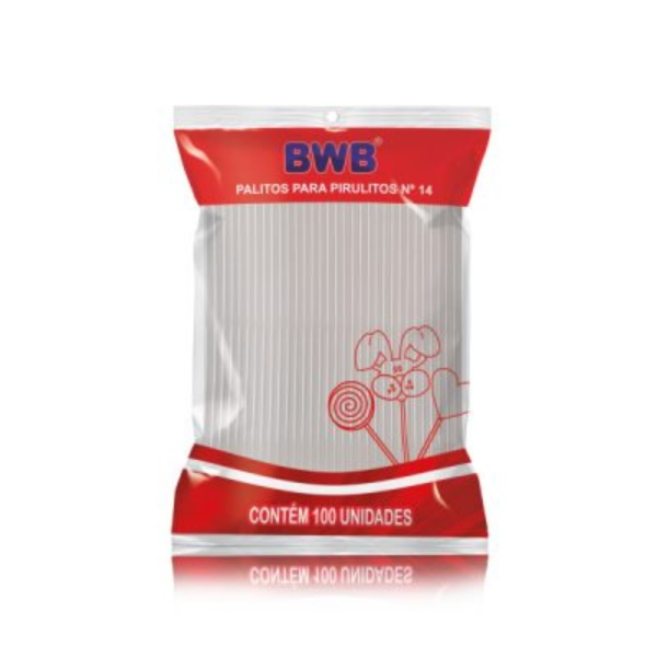 BWB226 Palitos para Pirulito M Cristal n°...