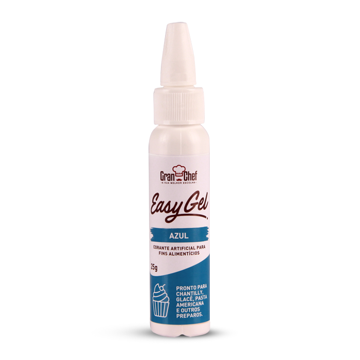 Corante Easy Gel Azul25g   GRAN CHEF