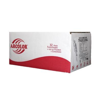 Pasta Americana branca tradicional 5kg AR...