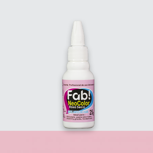 Corante Universal Rosa Seco 25g gel - FAB...