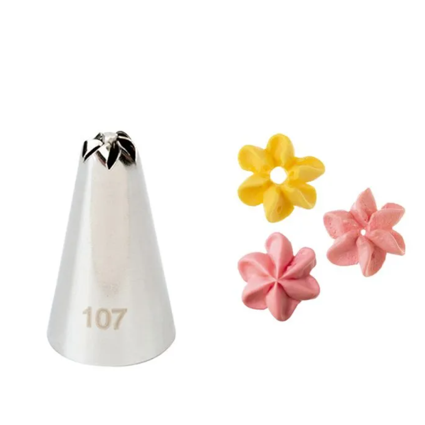 Bico De Confeitar Flor 107 SILVER