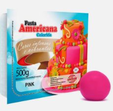 Pasta Americana cor pink 500g ARCOLOR