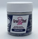 Corante em pó brilhante Star Grafite Capr...