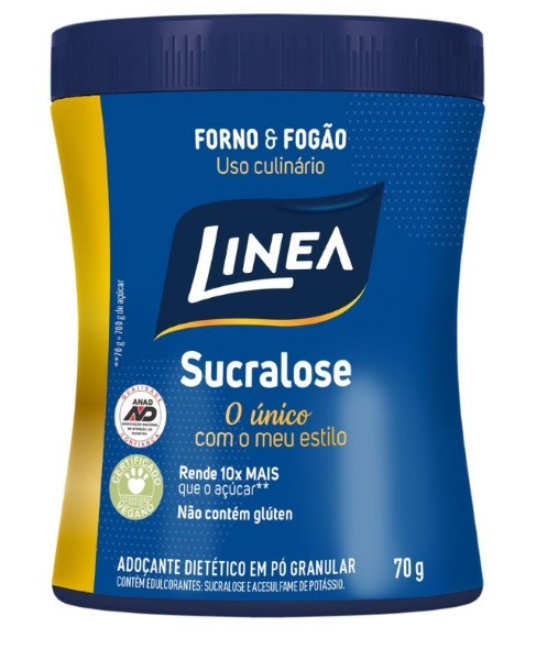 Adoçante Culinário Sucralose em pó 70g LINEA