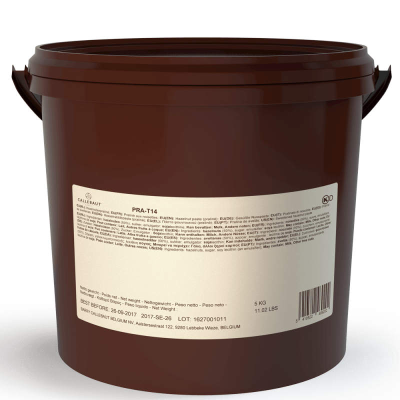Pasta de Avelã 50% com açúcar PRA-663 5kg...