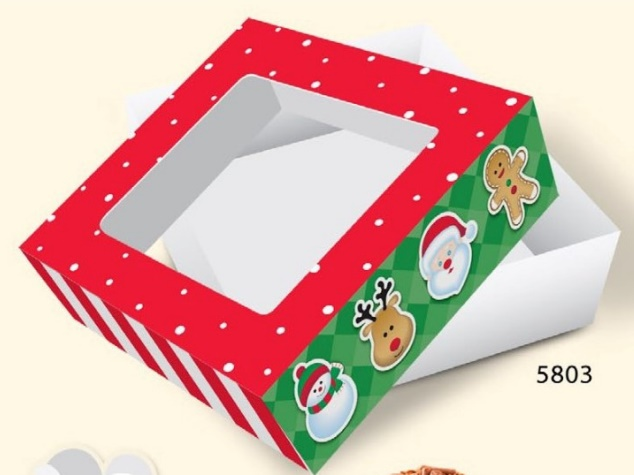 Caixa Para 4 Doces Natal ULTRA