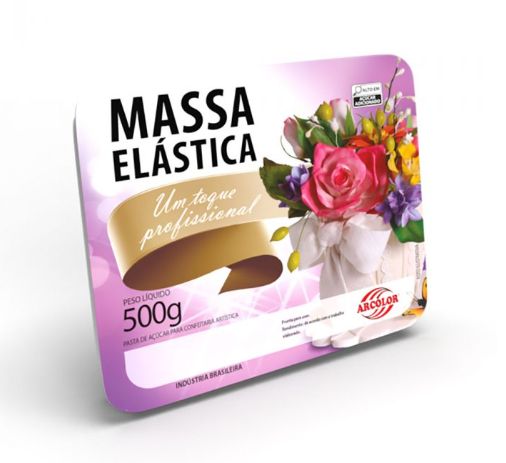 Massa Elástica branca 500g ARCOLOR