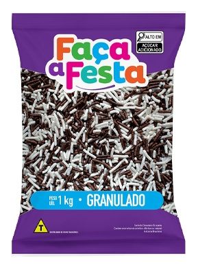 LEKE Confeito Granulado Crocante Mesclado...