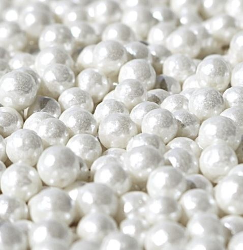 Confeito Pérolas Branco M 50g JADY