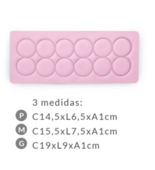Molde Cortador para pasta americana Círcu...