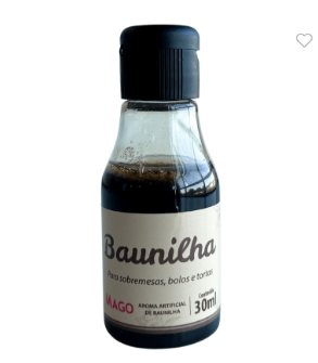 Aroma Artificial de baunilha 30ml MAGO