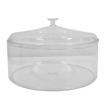 Cake Box Paris Redonda Cristal 2,200L DOL...