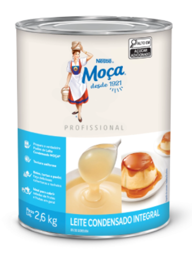 Leite Condensado Moça Integral - 2,6kg NE...
