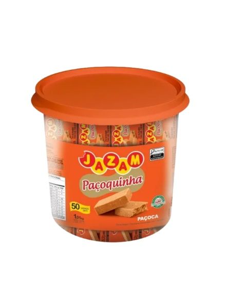 Paçoquinha - Pote 1,01kg JAZAM
