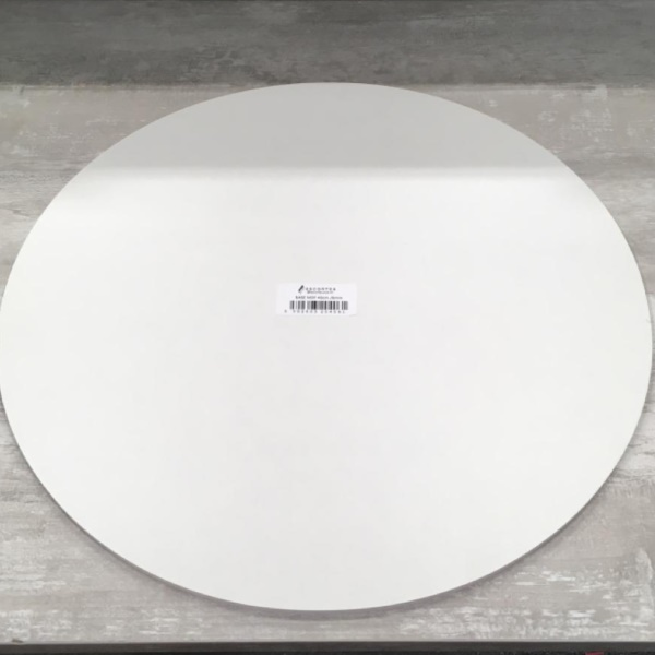 Tabuleiro Redondo Branco Mdf - 40cmx6mm S...
