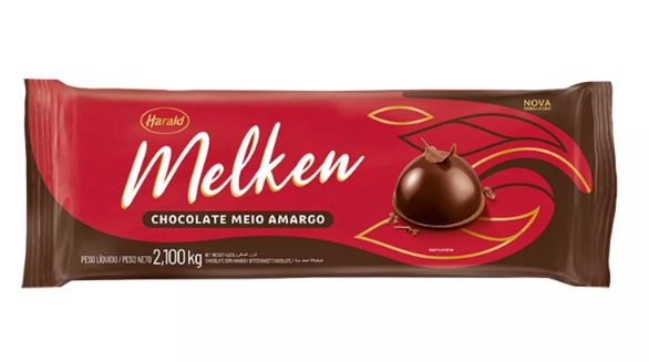 HAR MELKEN Choc Meio Amargo barra 2,1kg N...