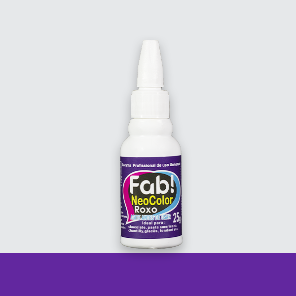 Corante Universal Roxo 25g gel - FAB Neoc...