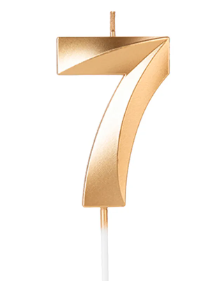 Vela Design Dourada n°7 SILVER