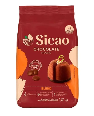 Chocolate Nobre Blend Gotas 1,01KG SICAO