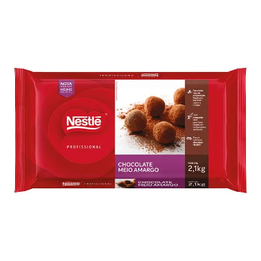 Chocolate nobre Amargo Barra - 2,1kg NESTLÉ