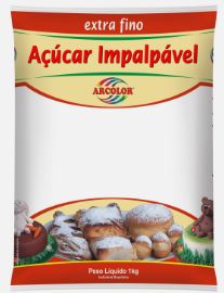Açúcar Impalpável Extra Fino 1kg ARCOLOR