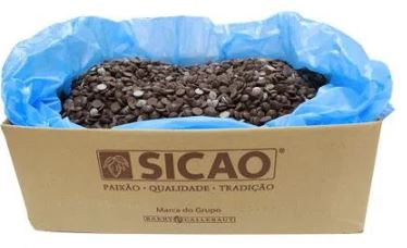 Chocolate Seleção Ao Leite 63% Gotas 20KG...
