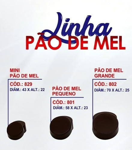Forma para Chocolate BWB 801 - 3 Partes P...