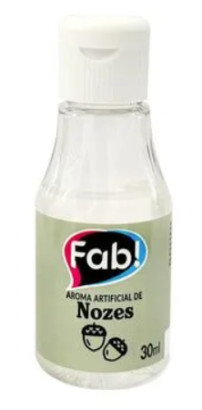 Aroma Artifical Sabor Nozes 30ml FAB