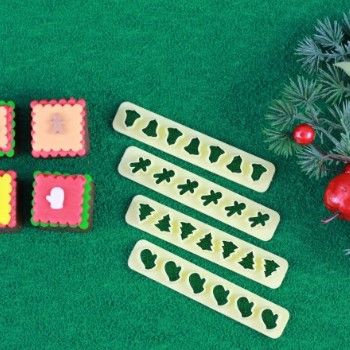 Cortador Kit Réguas Miniaturas Natal 1 - ...