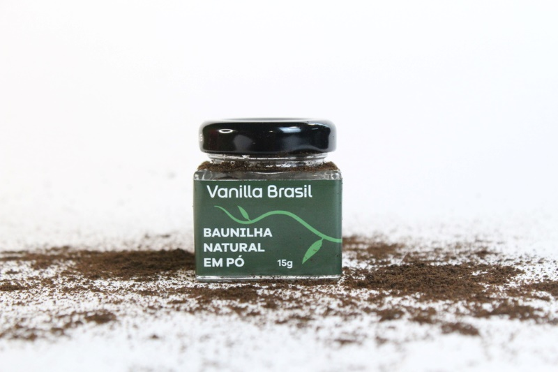 Baunilha natural em pó 15g VANILLA BRASIL