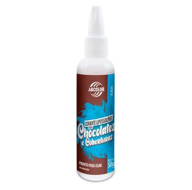 Corante Lipossoluvel Gel Azul 50g ARCOLOR