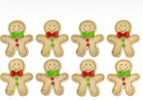 Confeito Gingerbread Natal 8 unidades JADY