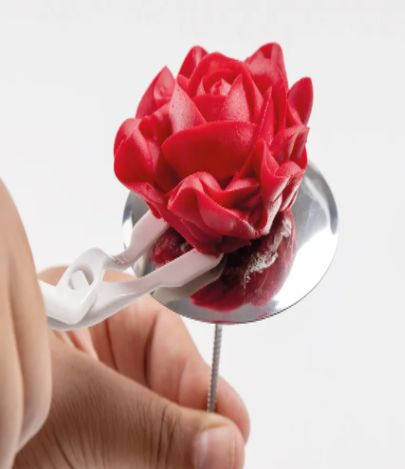 Tesoura Para Flor Plástico Branco ALLONSY