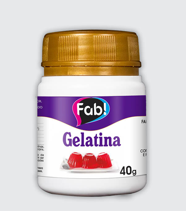 Gelatina 40g FAB 