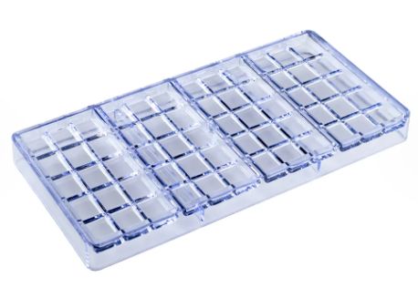 Forma para chocolate barra 4 cavidades de...